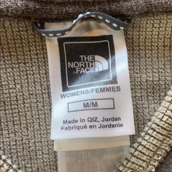 North Face half button up Color block Hoodie SZ Medium - Picture 7 of 9